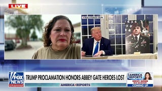 Gold Star mother says Trump proclamation 'brings respect' to nation's 13 lost heroes