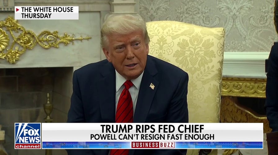 Trump says he's 'not happy' with Fed chief Jerome Powell 