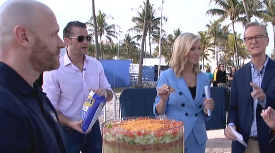 ‘Fox and Friends’ is helping build Bush's 70-layer bean dip for Super Bowl LIV!