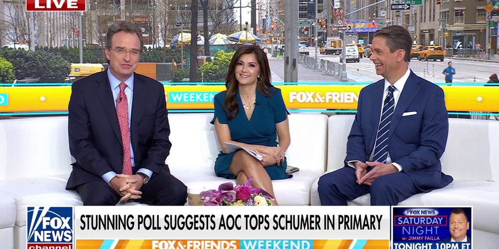Shocking poll shows AOC leading Schumer in hypothetical primary