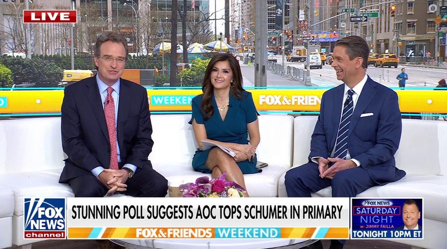 Shocking poll shows AOC leading Schumer in hypothetical primary