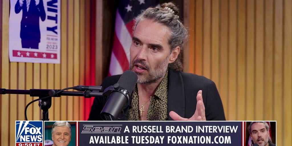 Sean Hannity hears from actor Russell Brand on his journey toward sobriety, Christianity