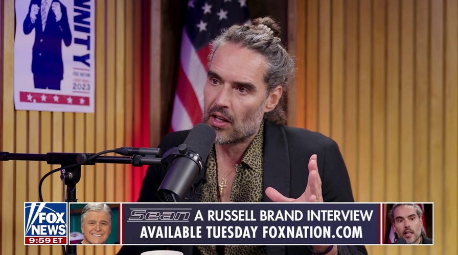 Sean Hannity hears from actor Russell Brand on his journey toward sobriety, Christianity