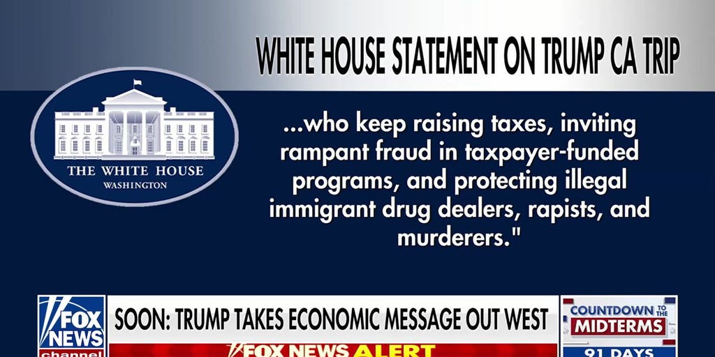 Trump heads West to tout economy, target Democrats