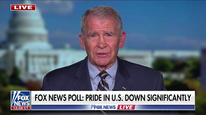 U.S. patriotism is down because ‘Joe Biden is President’: Lt. Col. Oliver North