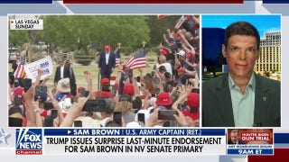 Trump endorses Sam Brown for Senate in Nevada - Fox News