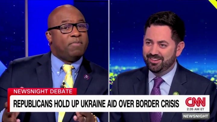 Bowman, GOP lawmaker clash over border crisis on CNN