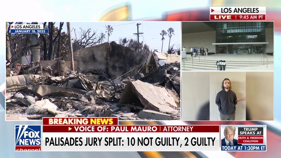 Deadlocked jury causes mistrial in Palisades arson case