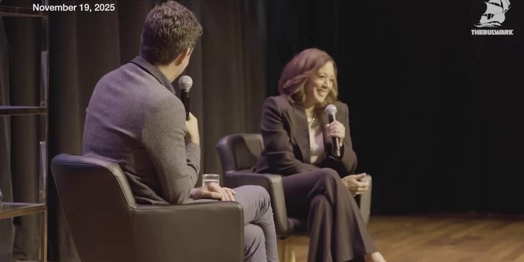 Harris confronted on remaining loyal to President Biden during campaign