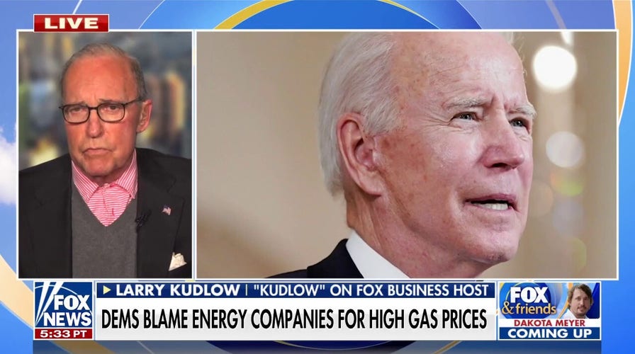 Larry Kudlow: Progressives don't believe in free-market capitalism, they believe in 'taxing profits'