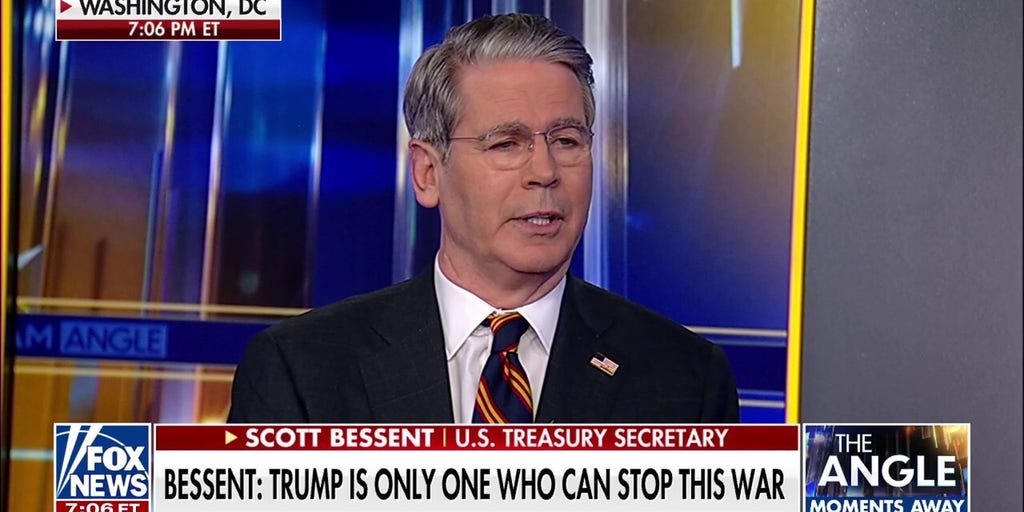 Bessent: Trump is the only one who can stop this war