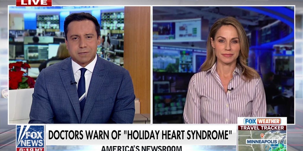 Doctors warn of 'holiday heart syndrome'