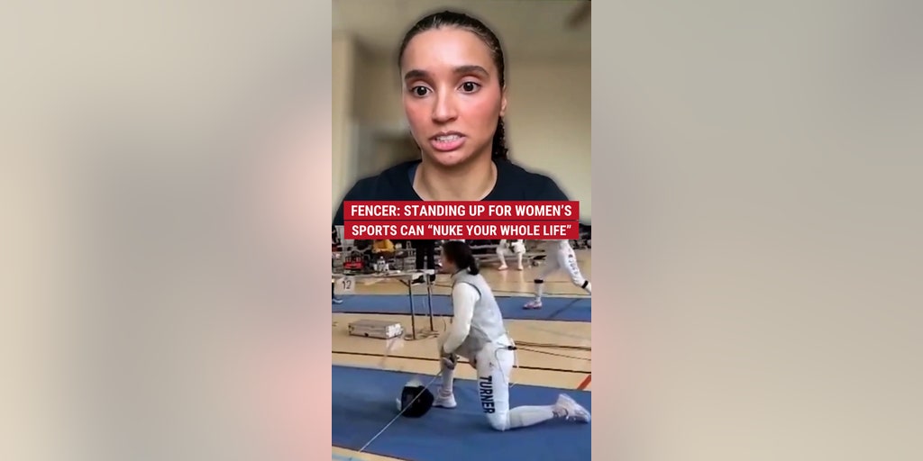 Female fencer: Standing up for women's sports can "nuke your whole life"