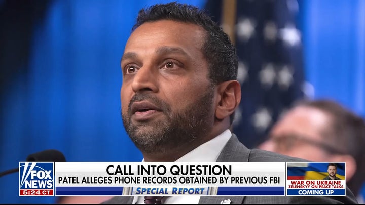 Kash Patel alleges previous FBI leadership obtained his phone records, those belonging to Susie Wiles