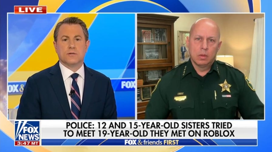 Sheriff warns parents about online predators after sisters try to meet 19-year-old from Roblox