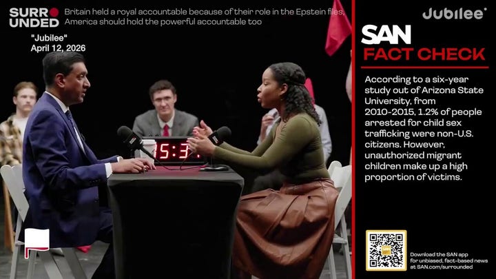 Ro Khanna clashes with voter over immigration, crime, and Epstein accountability in heated Jubilee debate