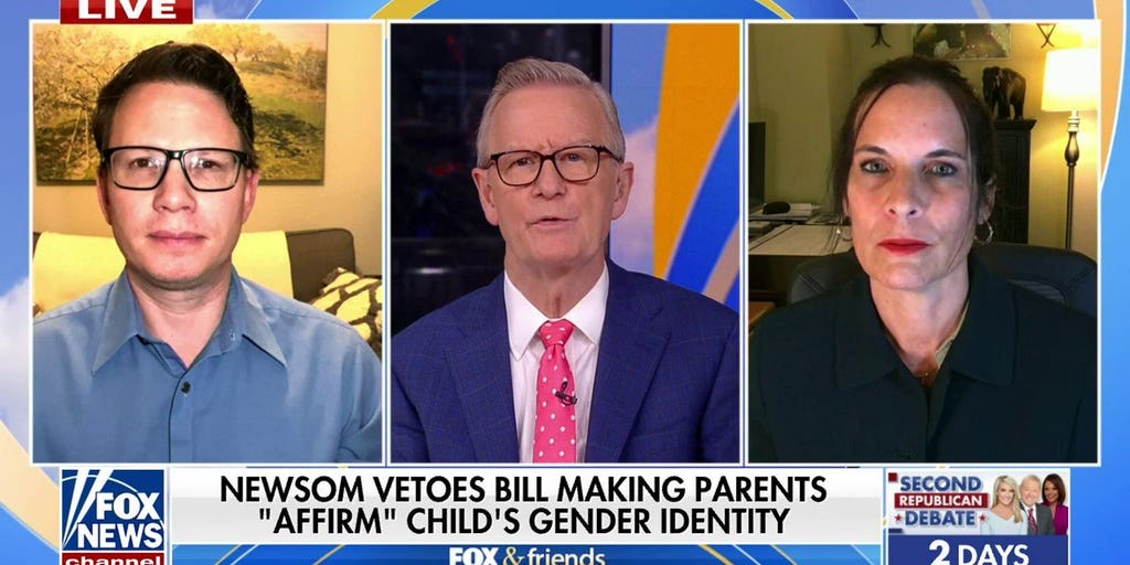 Gavin Newsom vetoes far-left gender identity bill in California | Fox ...