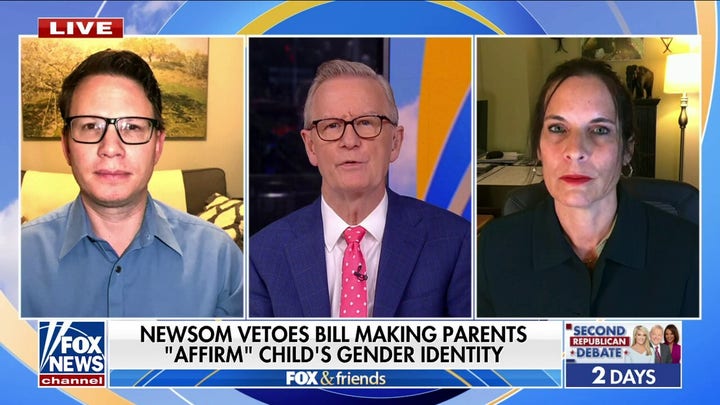 Gavin Newsom vetoes far-left gender identity bill in California