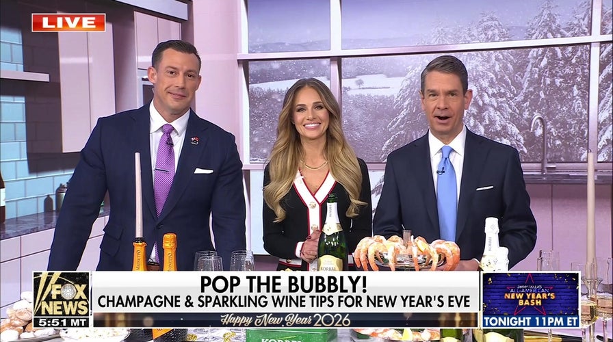 Chef reveals champagne, sparkling wine picks for New Year's Eve