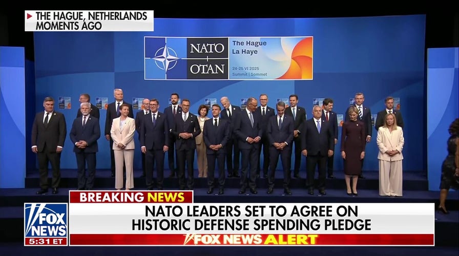 Former NATO chief touts Trump's 'historic' defense spending achievement