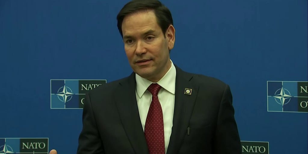 Rubio says US has to 'reset the global order of trade'