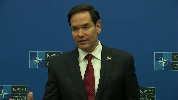 Rubio says US has to 'reset the global order of trade' 