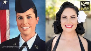 USAF veteran who donated two organs poses as ‘40s pinup model