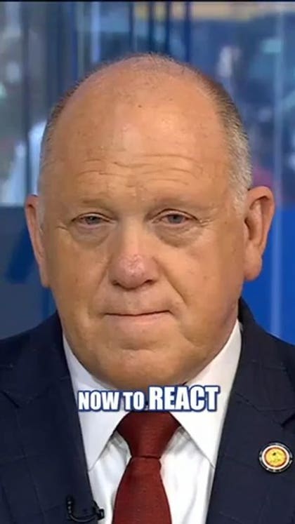 Tom Homan criticizes NYC mayor over 'sanctuary city' pride
