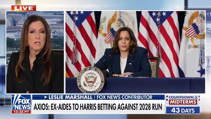 Kamala Harris ex-aides bet against 2028 presidential run, Axios reports