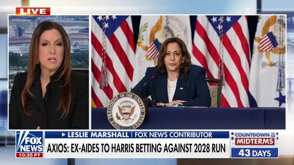 Kamala Harris ex-aides bet against 2028 presidential run, Axios reports