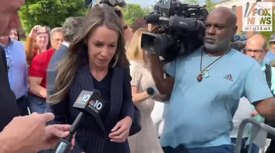 Karen Read leaves court at the end of Day 24 of her trial