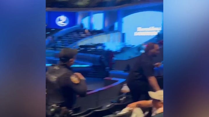 Lakewood Church video captures chaotic scene as worshippers flee sounds of gunshots