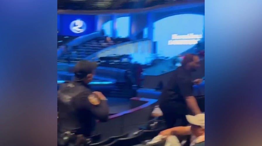 Lakewood Church video captures chaotic scene as worshippers flee sounds of gunshots