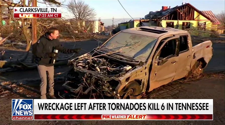 Tornadoes kill at least 6 in Tennessee as thousands left without power
