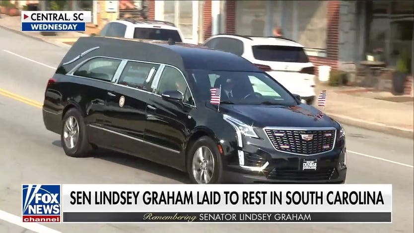 Sen. Lindsey Graham laid to rest in South Carolina with full military honors