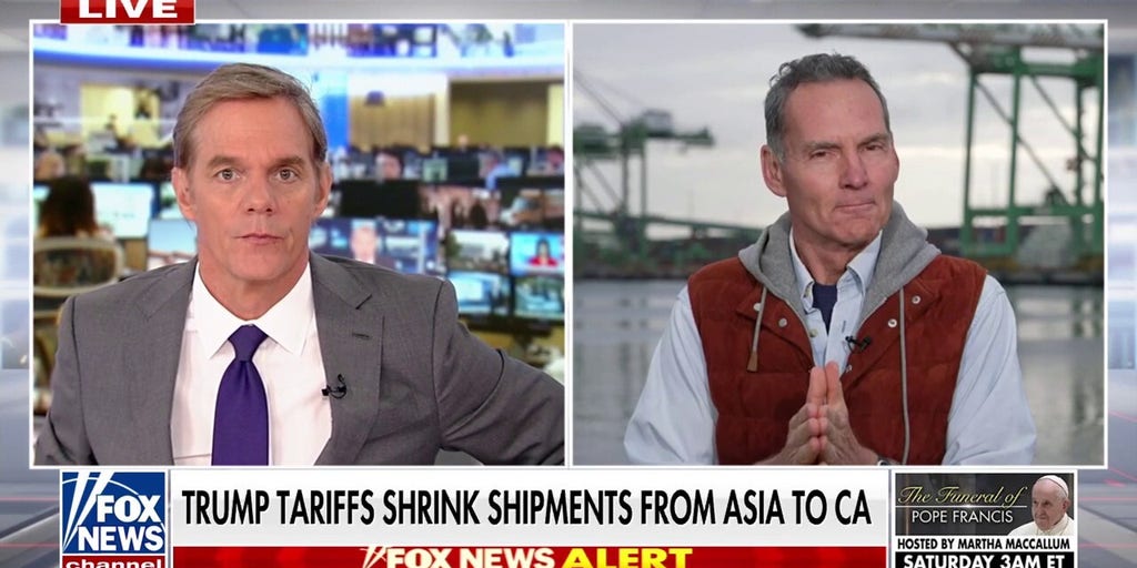 Tariff battle shrinks China-to-California shipping