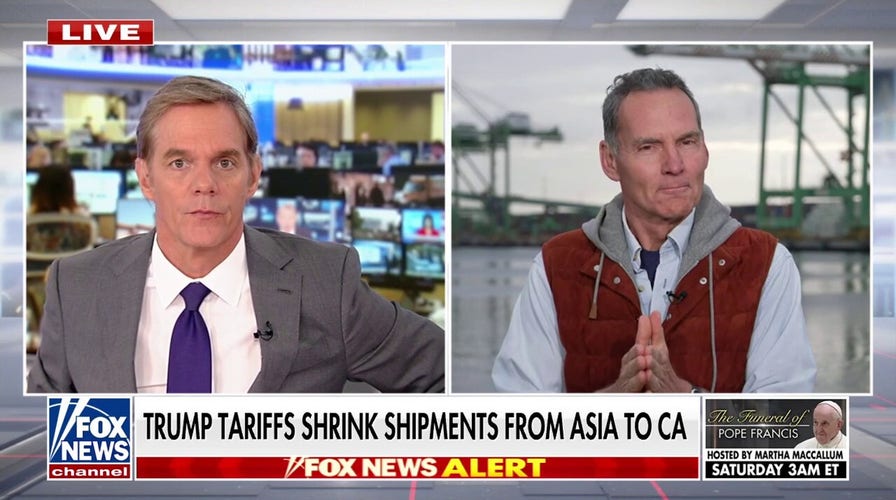 Tariff battle shrinks China-to-California shipping