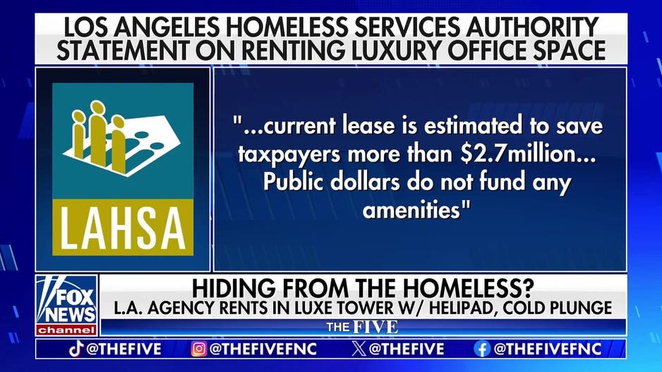 LA homeless agency under fire for alleged lavish living
