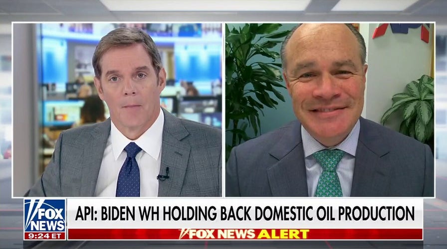 Biden administration 'undermining American energy leadership' with foreign oil: API President Mike Sommers