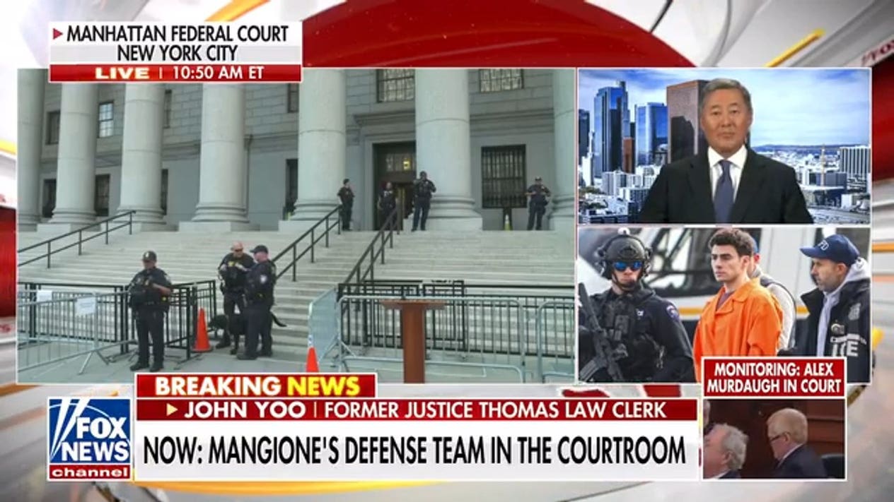 Mangione is acting like a 'coward': John Yoo