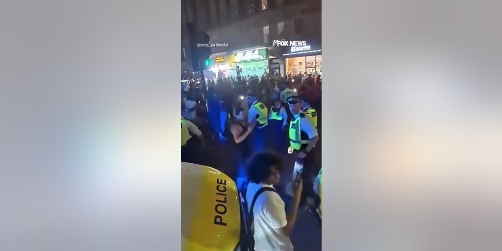 WATCH: Riots ROCK London after France-Morocco game