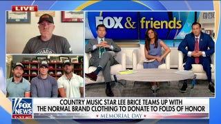 Clothing brand, country star Lee Brice team up for Memorial Day collab, donate profits to charity - Fox News