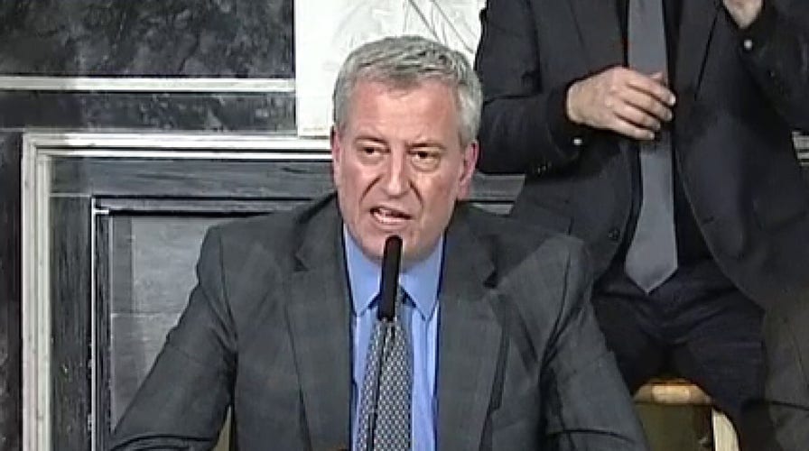 Bill de Blasio declares state of emergency in New York City