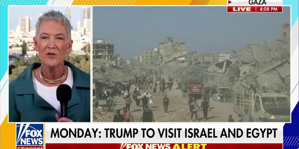 Trump set to visit Israel and Egypt to mediate peace deal with Hamas
