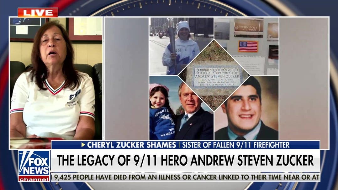 Sister of 9/11 hero Andrew Steven Zucker honors his final act of bravery