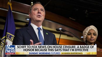 Adam Schiff touts censure vote as 'badge of honor' to 91���� 