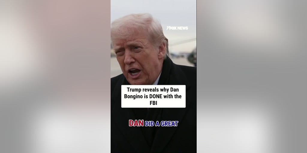 Trump reveals why Dan Bongino is DONE with the FBI