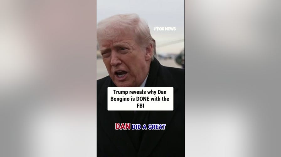 Trump reveals why Dan Bongino is DONE with the FBI