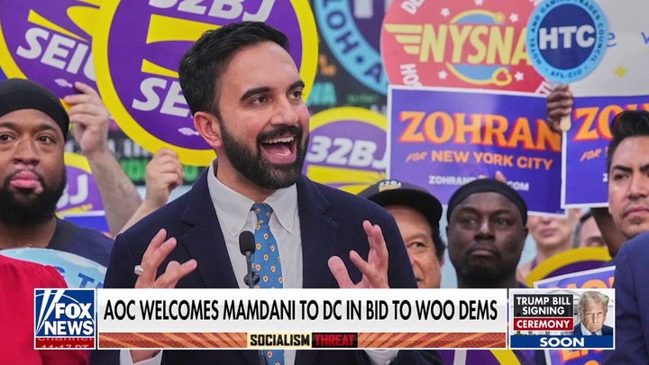 Mamdani is trying to plead his case to established Democrats, Meghan Hays says