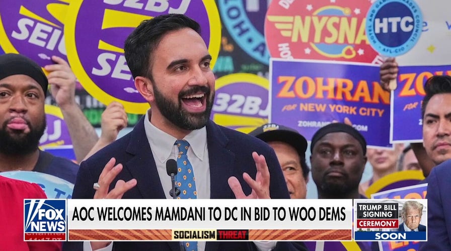 Mamdani is trying to plead his case to established Democrats, Meghan Hays says